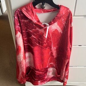 Meat pattern hoodie size XXXL